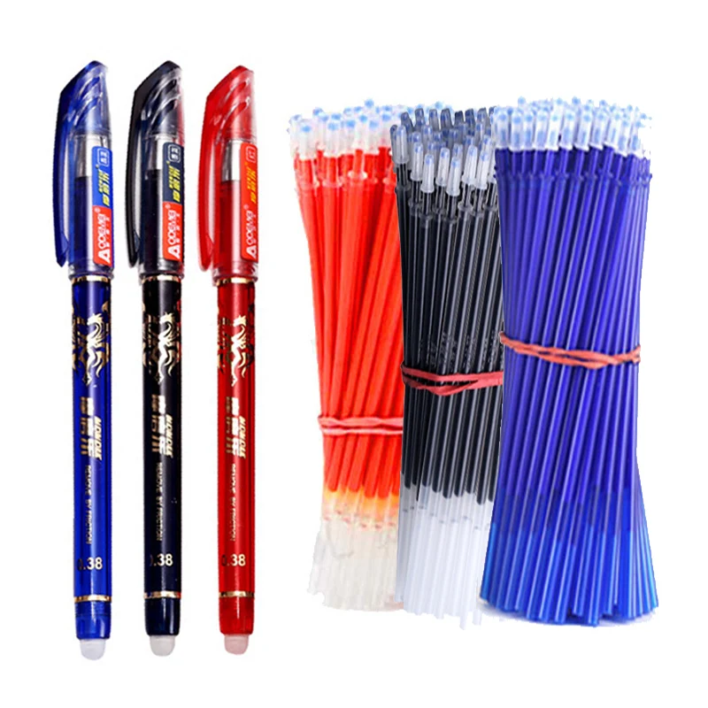 14pcs/set Erasable Gel Pen Refills Rod 0.5mm Gel Pens Erasable Neutral Pens Erasable Pen Refills Erasable Gel Pens Erasable Pens Gel Pen Refills Colorful Washable Erasable Pen for School Writing Tools Kawaii Stationery