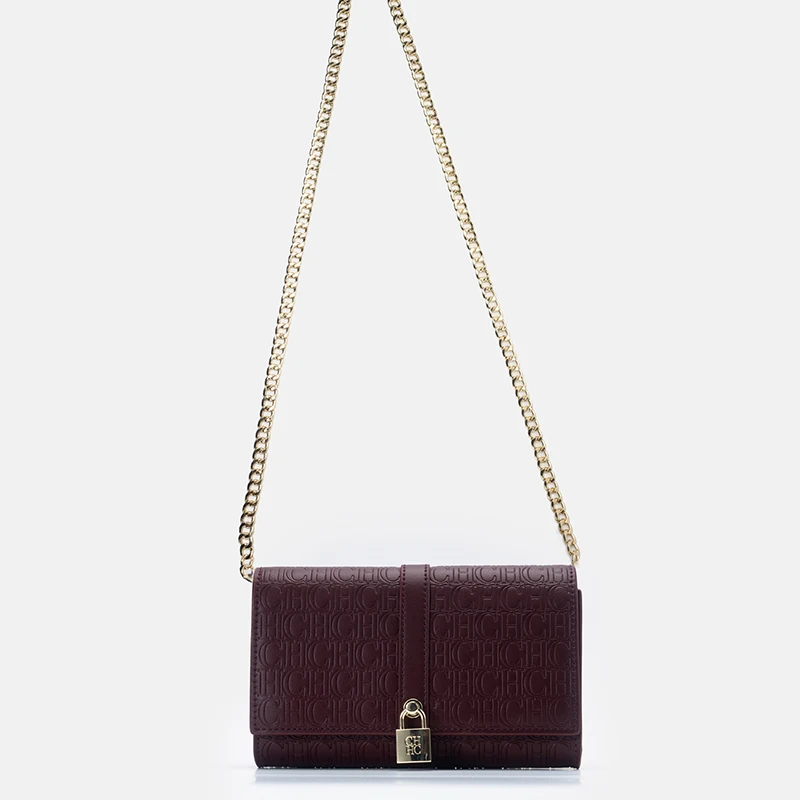 حقيبة كتف نسائية جديدة لعام 2025 من CH، تتميز بتصم...