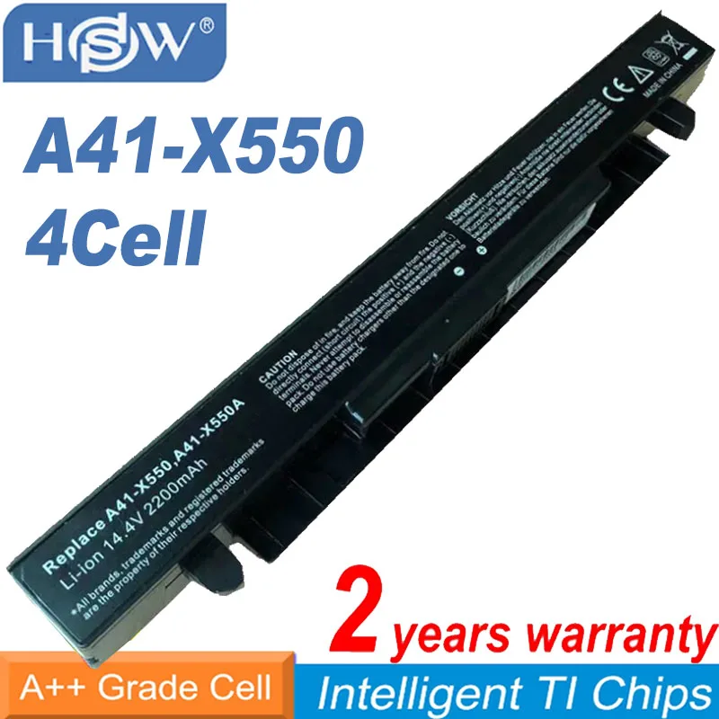

2600mAh Аккумулятор для ноутбука ASUS A41-X550A X450 X550 X550C X550B X550V X550D X450C X550CA 4CELL