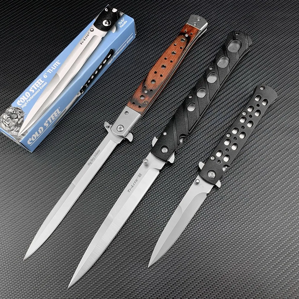 Cold Steel 26S CS26SXP Ti Lite VI Tactical Folding Knife 440C Blade