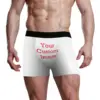 Underwear Men Boxer Men's Panties Customizing images Grade Antibacterial Pure Breathable Boxershorts Calzoncillos Calecon Homme 2