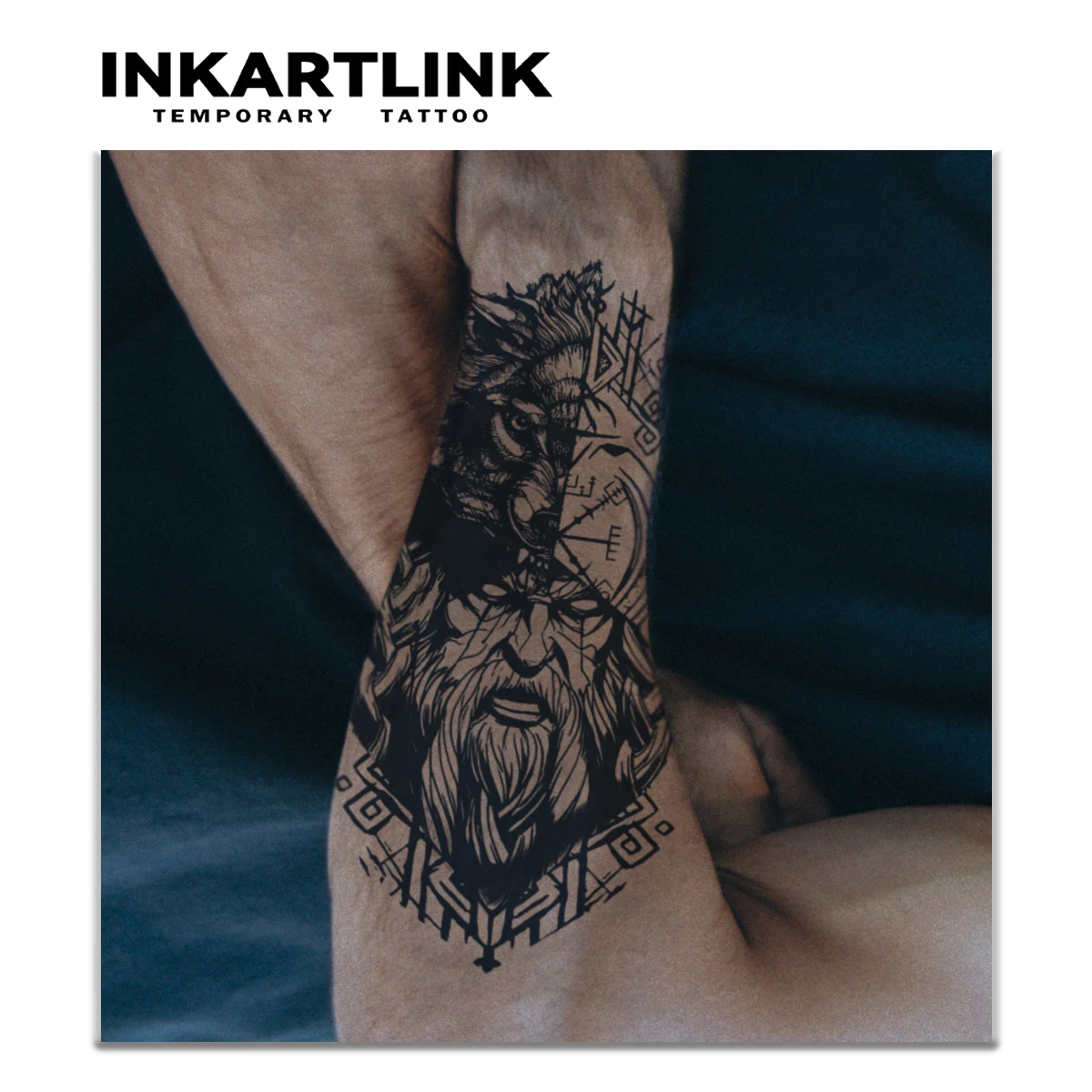 Time old man temporary tattoo sticker, waterproof magic tattoo