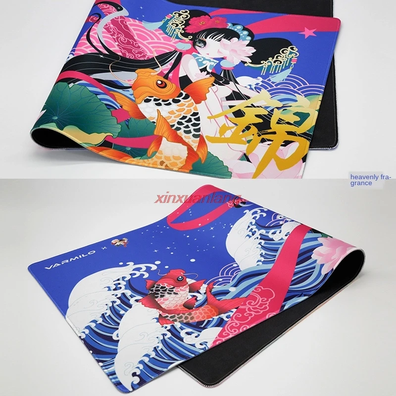 Varmilo Mouse Pad 35.4 x 15.7inch 900x400x30mm Mice Mat Mause Keyboard Tablet Pad XL Size Seam PC Gamer