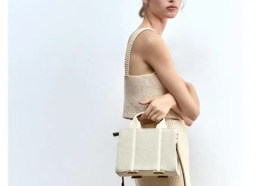 Ladies Fashion Designer Crossbody Bags Women 2023 Shoulder Handbags Purse Female Casual Canvas Totes Messenger Shopper Sac New