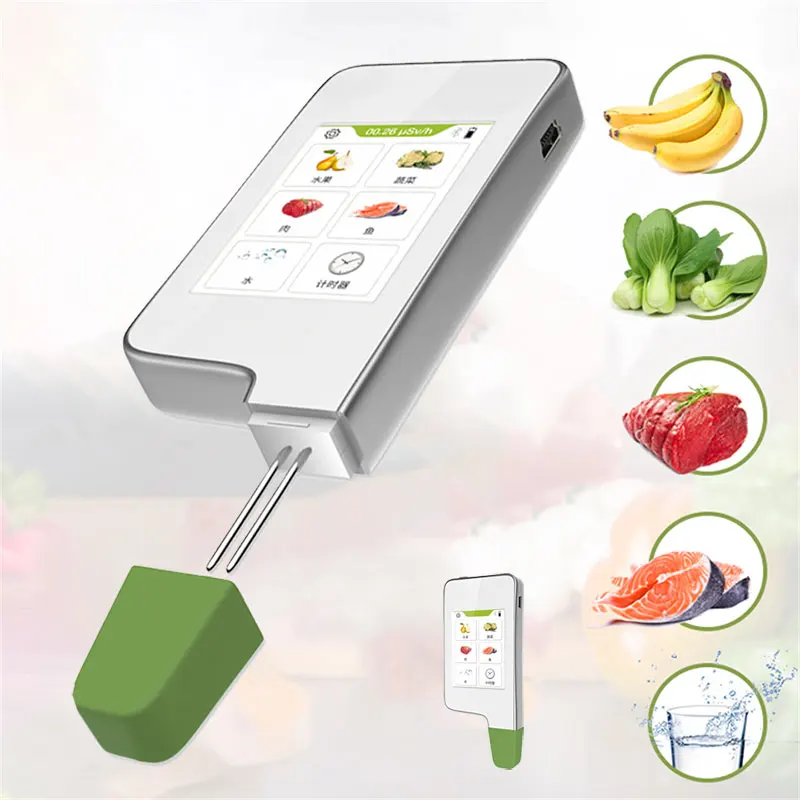 

Food Safety Detector Portable New In Nitrate Tester Fruits And Vegetables Meat Radiation Detection Health Care