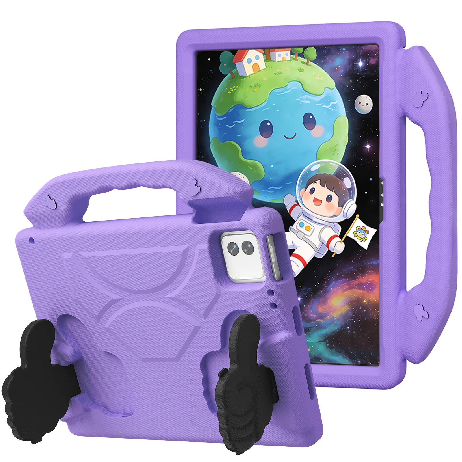 Children's Shockproof EVA Tablet Case with Handle and Stand - Lightweight and Durable
