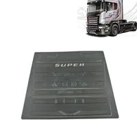 For 1/14 Tamiya RC Truck Metal Mirror Intake Hood Grille Cover Car SCANIA R730 R470 R620 1/14 Truck Tractor Accessories Tamiya 1