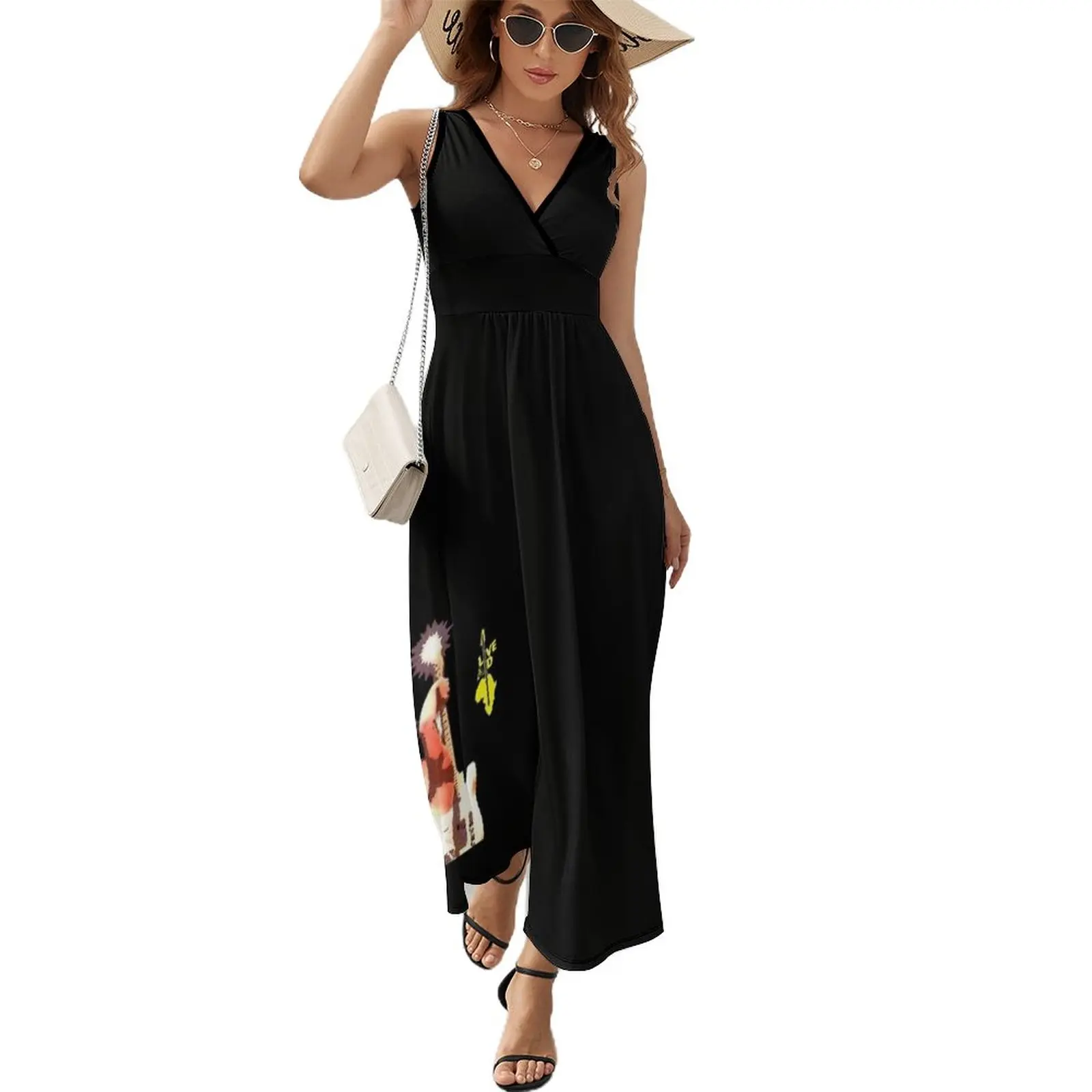 

Live Aid Freddie guitar Sleeveless Dress elegant evening dresses for women 2023 summer dress womens 2023