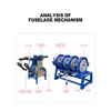 63-200MM Manual Hydraulic 4 Ring Butt Welding Machine PE Pipe Butt Welding Machine Water Pipe Hot-melt Machine Water Electricity 2