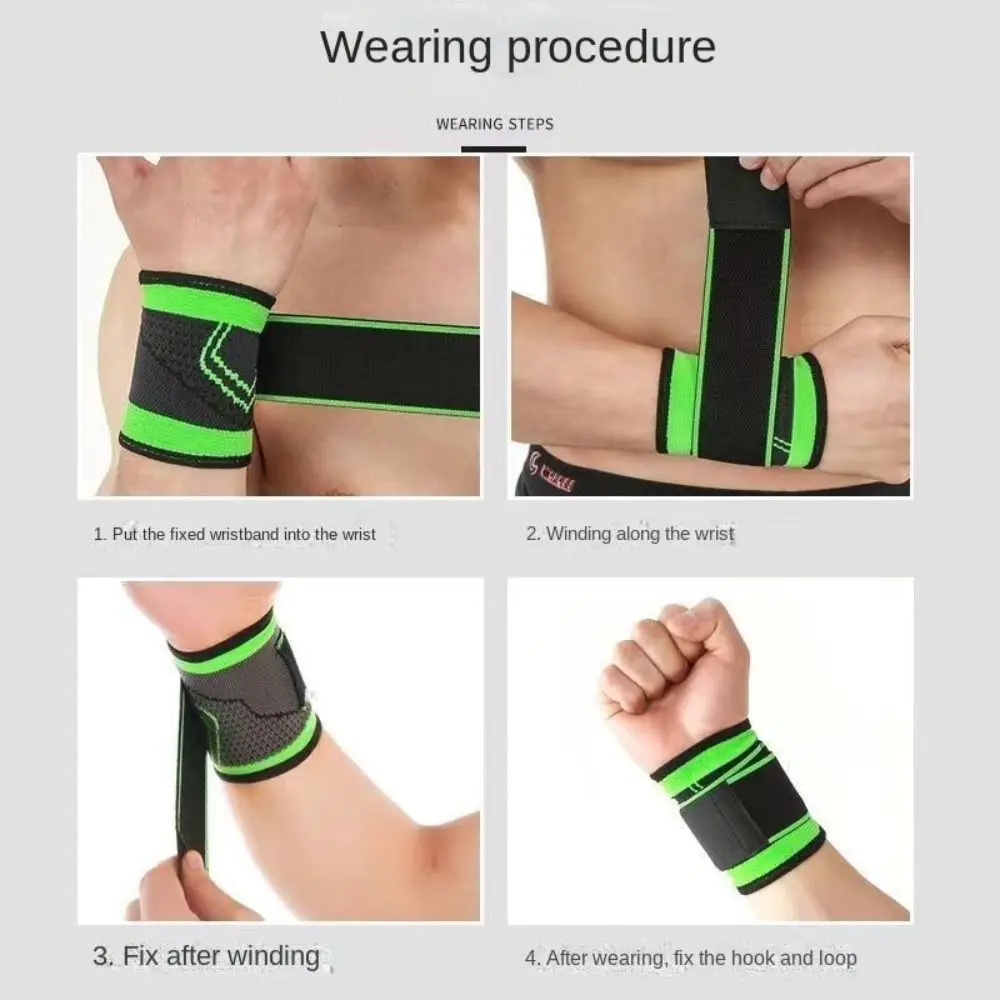 Wrist Brace 1PC Sports Compression Wrist Brace Thin Breathable Adjustable Hand Wrap Support Wristband for Basketball Badminton wrist brace,wrist guard,wrist support