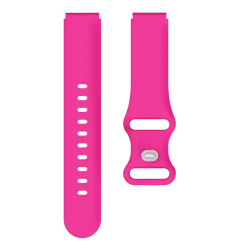 18mm Silicone Butterfly Buckle Watch Band - Comfortable and Breathable Strap for Xiaomi S4 41mm (BB Pink)