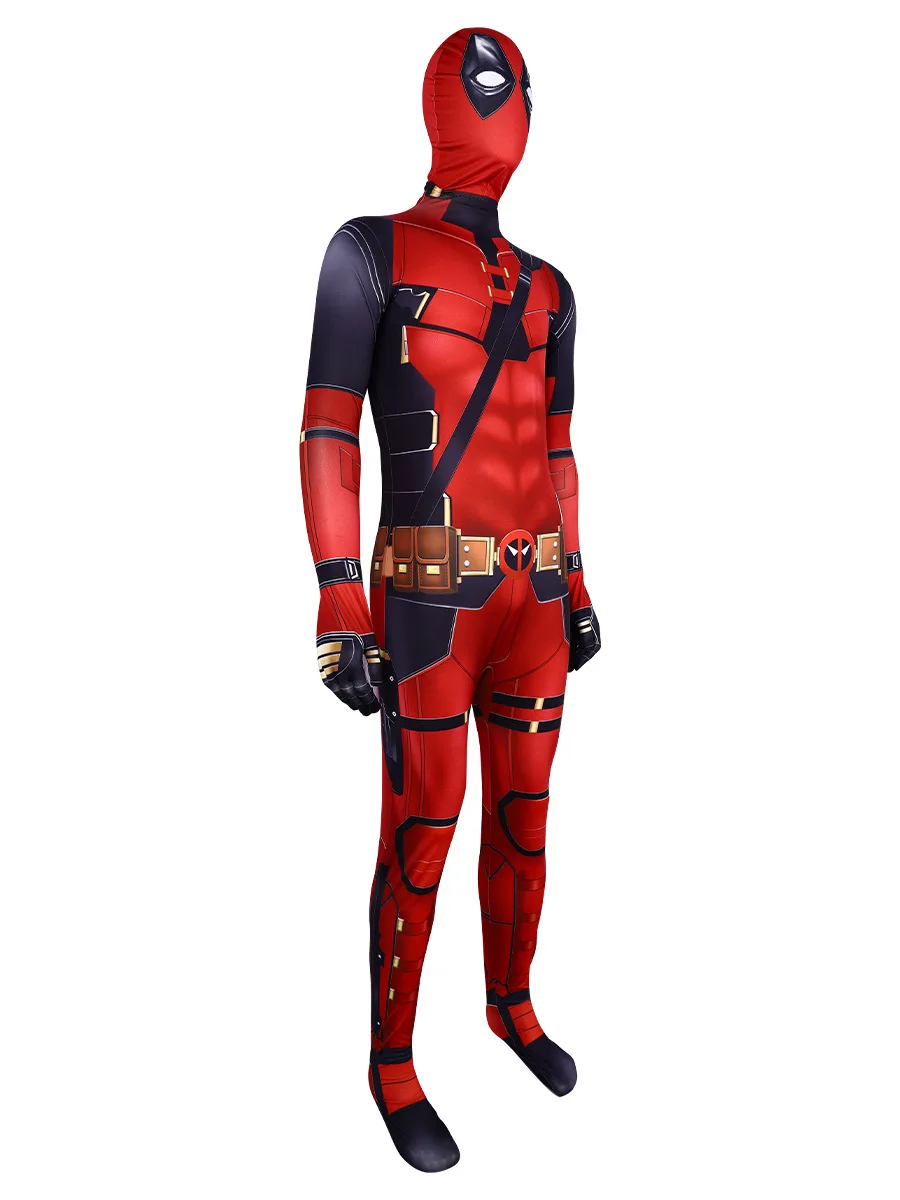 Adult Deadpool Costume Men Women Kids Cosplay Mask Suit Jumpsuit Superhero  Halloween Costume Party - AliExpress, image size:900x1200
