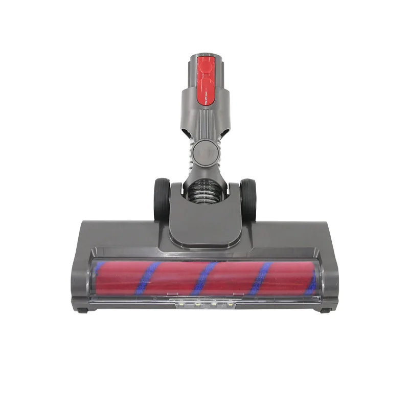 

For Dyson V15 V8 V7 V10 V11, Hardwood Floor Attachment, Soft Roller Brush Head Replacement Parts With LED Light