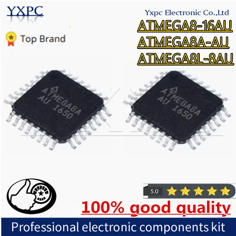 

(5piece)100% New ATMEGA8-16AU ATMEGA8A-AU ATMEGA8L-8AU ATMEGA8 16AU ATMEGA8A AU ATMEGA8L 8AU QFP-32 Chipset