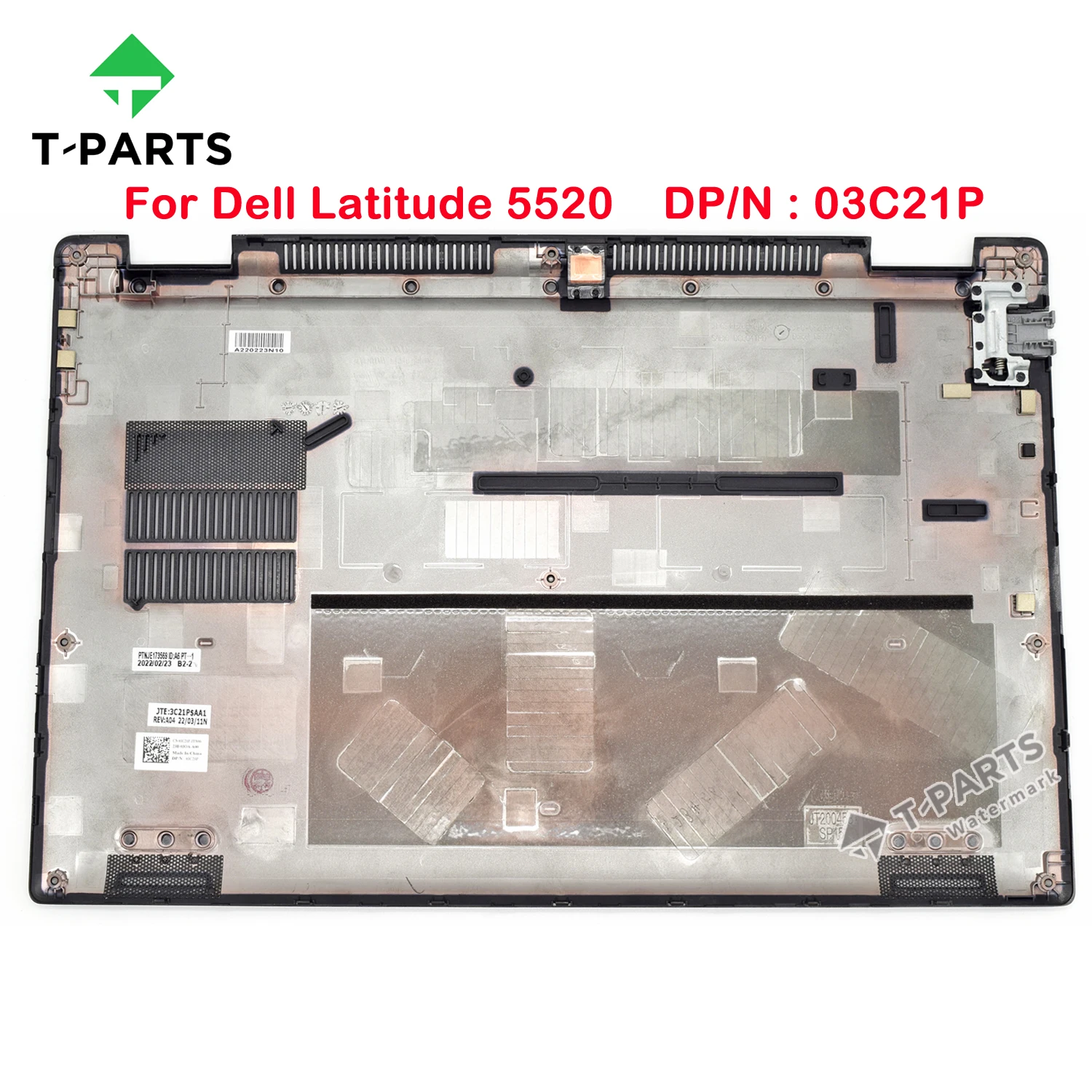 03C21P 3C21P Silver Orig New For Dell Latitude 5520 E5520 Laptop Bottom