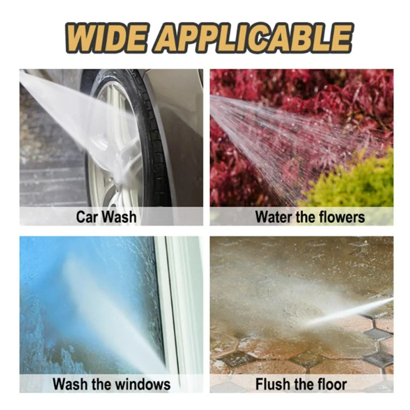 High Pressure Water Gun Washing Spray Nozzle Garden Tools Watering Irrigation Water Sprayer Full Copper Garden garden sprinkler,plants irrigation kits,irrigation sprinklers,drip irrigation sprinklers,garden irrigation nozzle,garden sprayer nozzles
