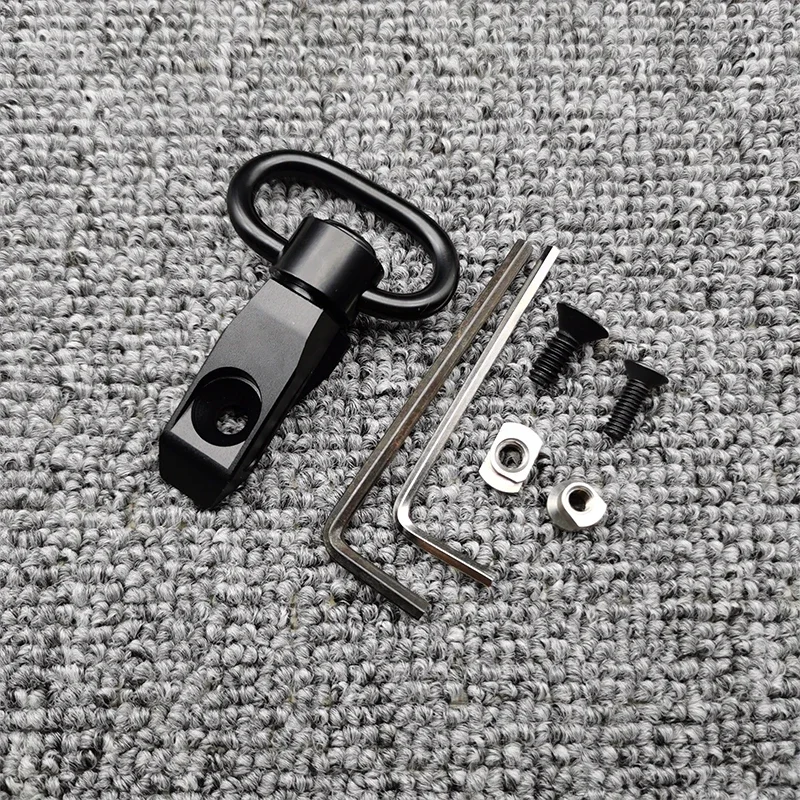 Mlok/KEYMOD QD Sling Swivel Mount with Quick Detach Buckle Push Button Attachment Points Outdoor Hunting Accessories 5