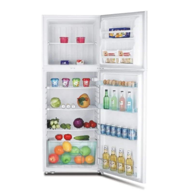 Double Door Indoor Refrigerator 128L Large Capacity Mini Appliance Smart Refrigerator