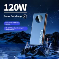 Xiaomi 200000mAh High Capacity Power Bank 120W Super Fast Charging Power Bank Portable Battery Charger For iPhone Samsung Huawei 2