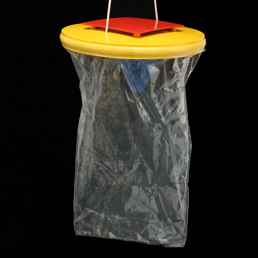 Description Picture 5 of itemFly Wasp Insect Bug Killer Disposable Flies Trap Non Toxic Flycatcher Bag with Bait for Parks/Canteens/Restaurants/Farms Outdoor