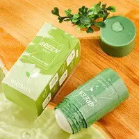 Masque au thé vert pour le visage, nettoyage du thé vert, hydratant en profondeur, rétrécit les Pores, points noirs, acné, soins pour la peau coréens 3