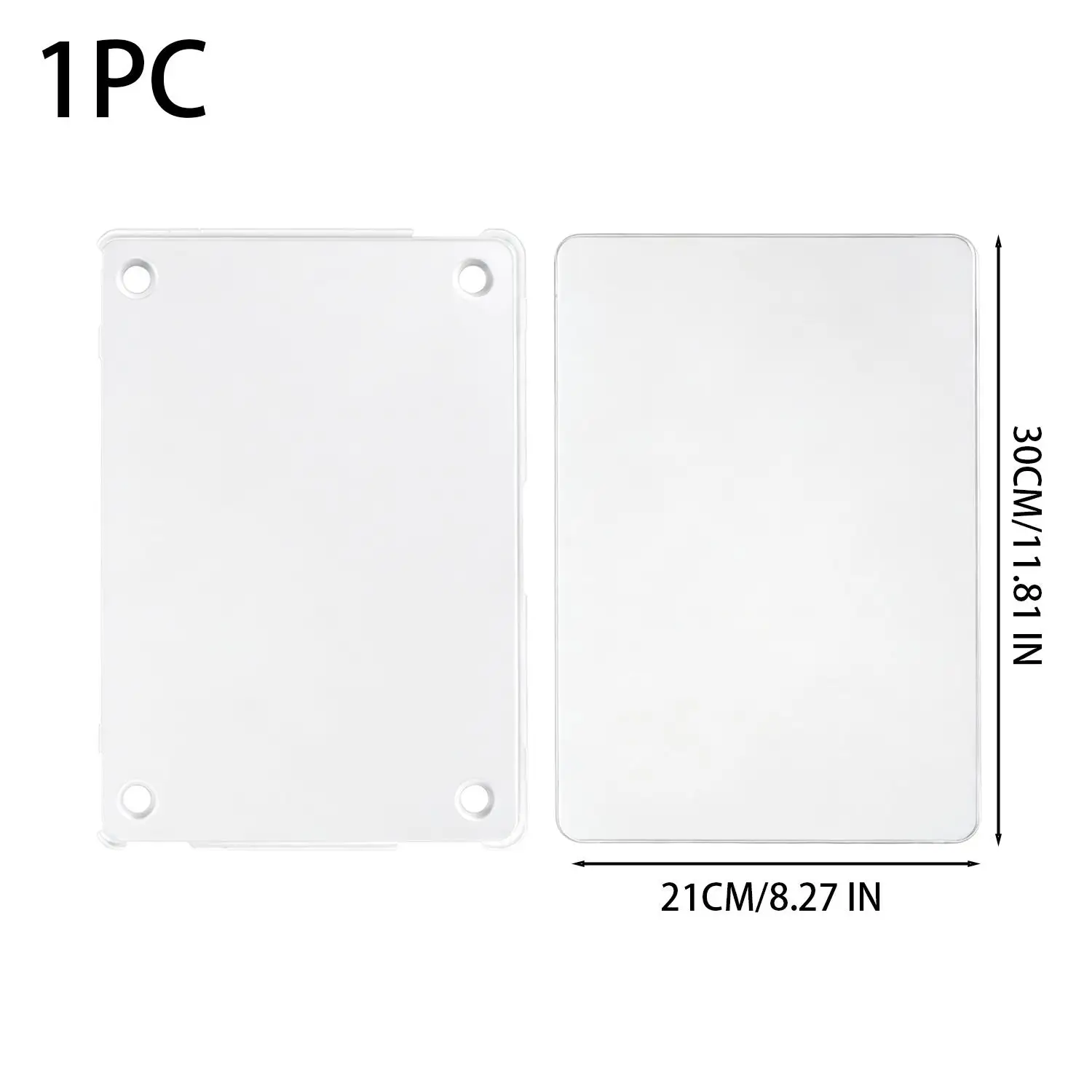 Sleek Matte/Clear Shatterproof Ultra-Thin Protective Shell Cover