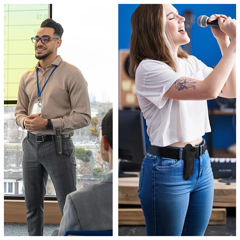 Microphone Storage Bag Lightweight Mic Storage Holder Universal Microphone Case for JBL PartyBox Mic Accessories