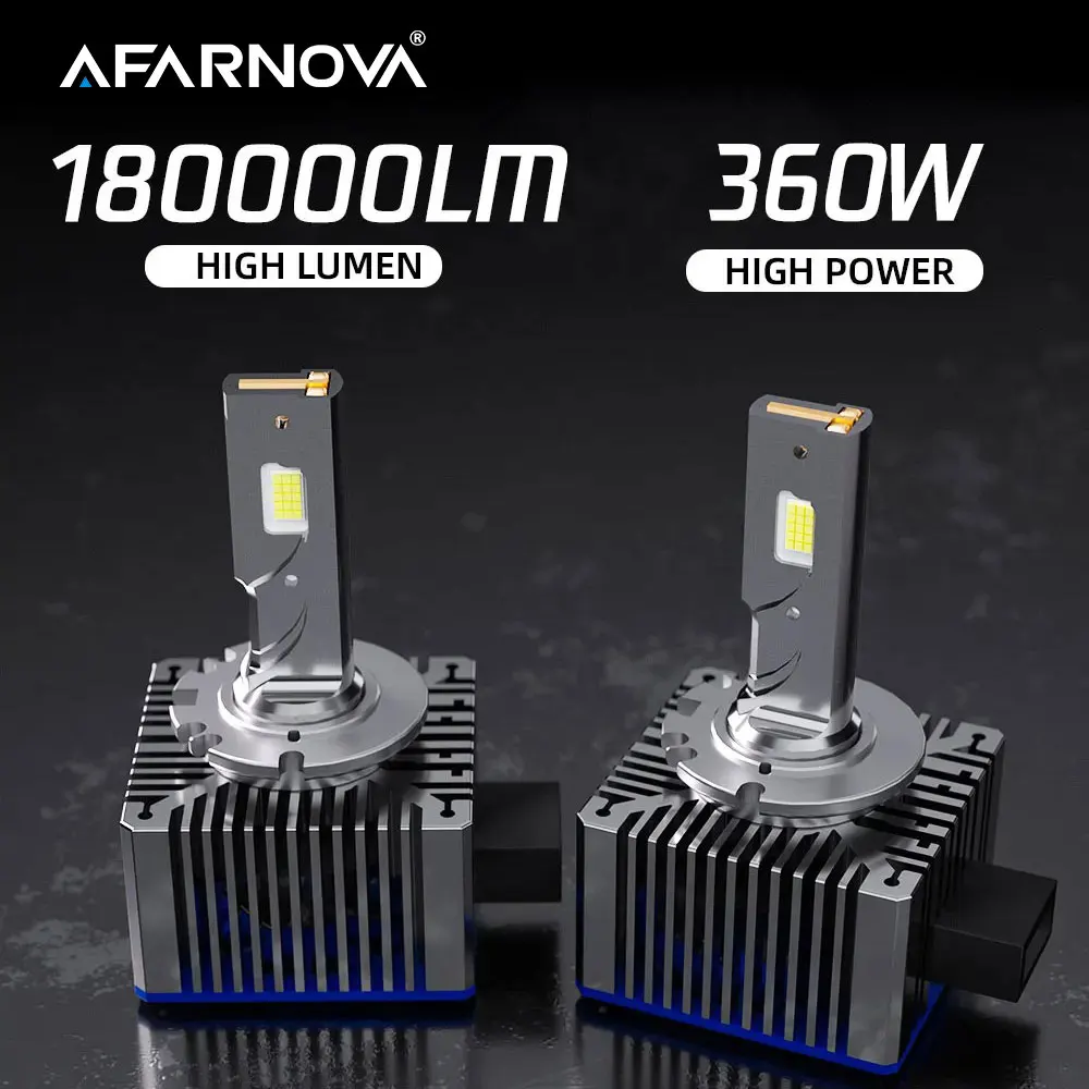 

180000LM серии D Canbus лампы 360 Вт D1S светодиодный фары D2S D3S D4S светодиодный фары Plug & Play Turbo Автомобильные фары 6000K