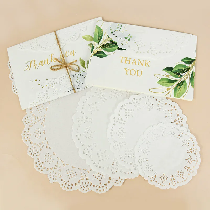 Buy 140 Pack Elegant Assorted Paper Lace Doilies Size 4.5, 5.5, 6.5