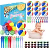 Summer Pool Toys Beach Pool Party Favors Water Sports Play Pool Diving & Beach Fun Birthday Decorations 60-Piece Set In Bright 1