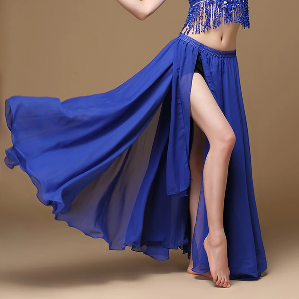 ベリーダンススカート720度,女性用,マルチピース,8色 - AliExpress