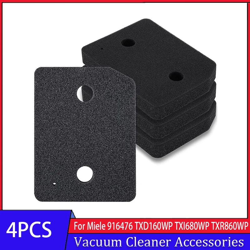 Foam Filter for All Miele T1 Heat Pump Tumble Dryers Toe-kick Filter for Filtering Lint in Tumble Dryers Replacement Part9164761