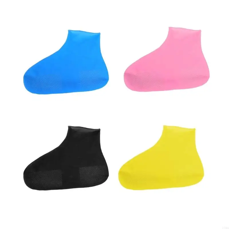 Shoe Covers Waterproof Elastic Rain Galoshes for Outdoor Rainy Day Garden