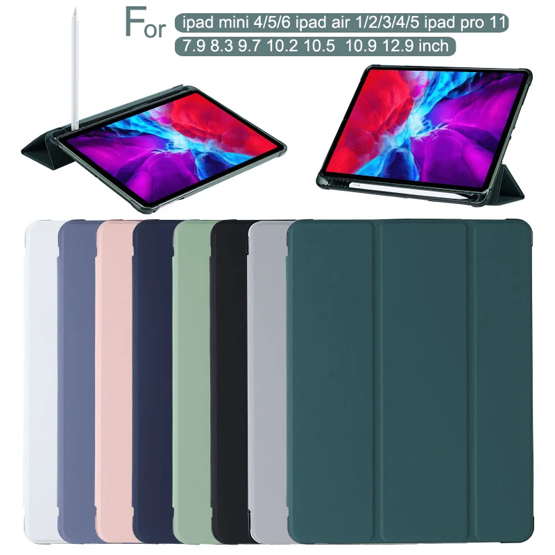 Estojo para Ipad Ipad Mini 10.2 Pad Tab 10.5 10 Pro Versão Global Air 2023 10.2 Geração Cobertura - Imagem 4
