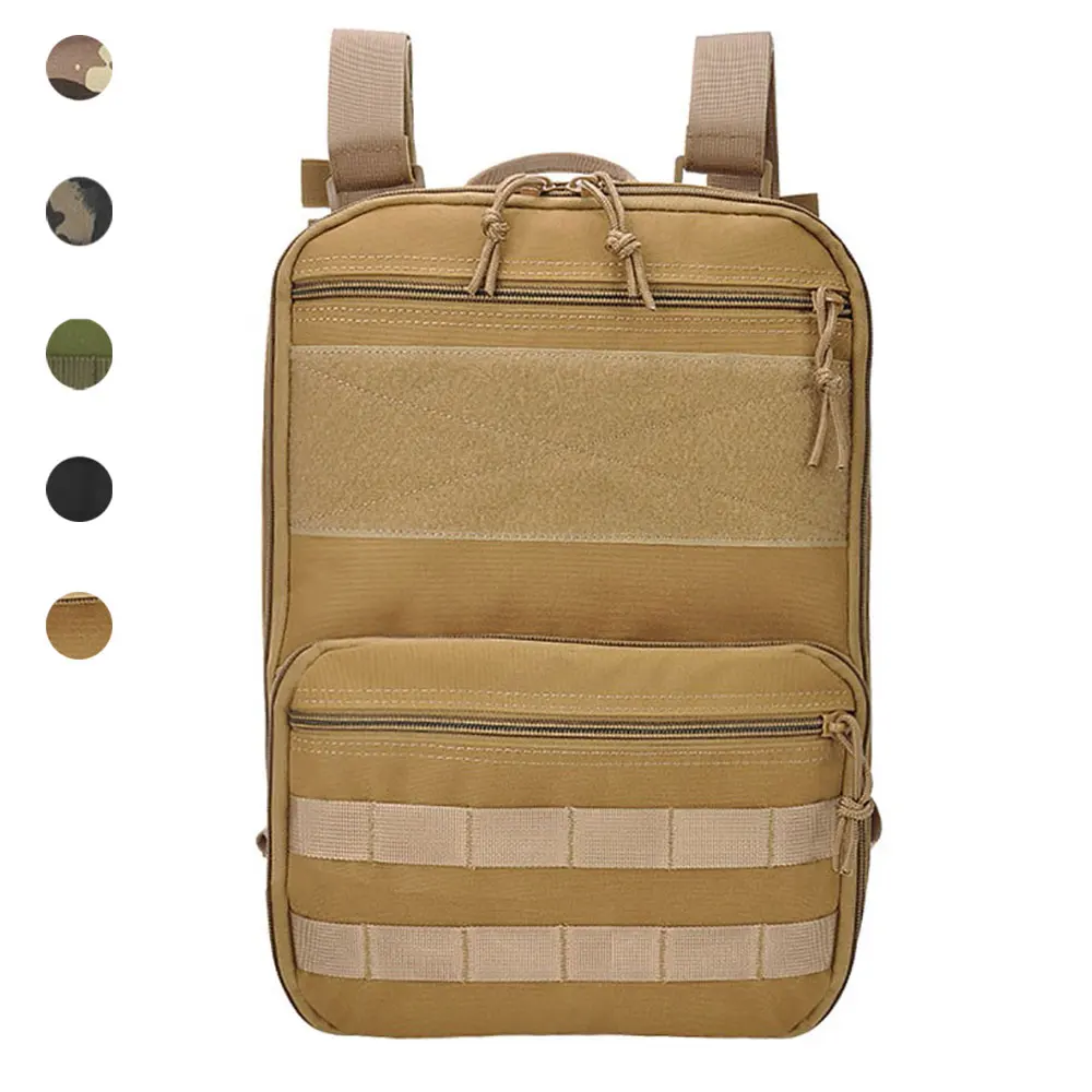 

Tactical Flatpack D3 Backpack Hydration Carrier Molle Pouch Variable Capacity Military Gear Multipurpose Vest Assault Softback