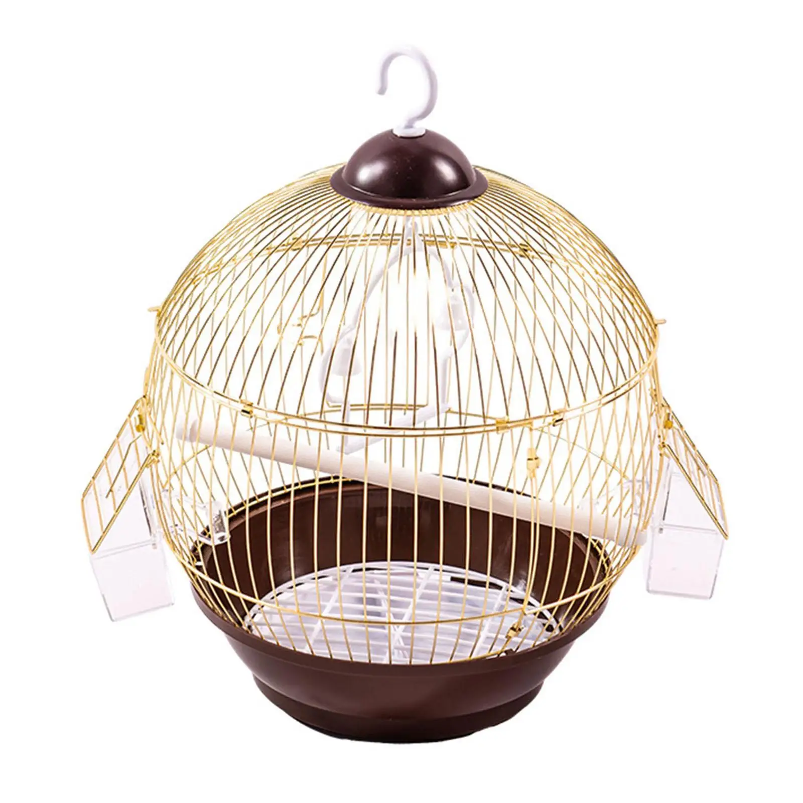 Birdcage with Food Bowl Hanging Indoor Accessories Stand Cage Hanging Cage for Parrot Small Birds Cockatiels Canary Cockatoos Birdcage with Food Bowl Hanging Indoor Accessories Stand Cage Hanging Cage for Parrot Small Birds Cockatiels Canary Cockatoos