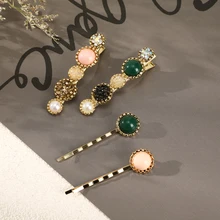  Haimeikang 2PCS Women Hair Clip Hairpins For Girls Sweet Colorful Fashion Headwear Barrette Hairgrips Hair Accessories Gifts 