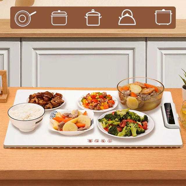 240W Fast Heating Food Electric Warming Tray Foldable Food Warm