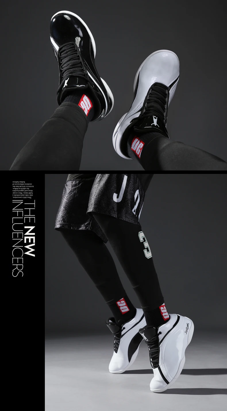 Description Picture 6 of itemIverson Men's Sports Basketball Shoes Taiji Second Generation Shock Absorption Boots Wear-Resisting Wearable Low Top Sneakers