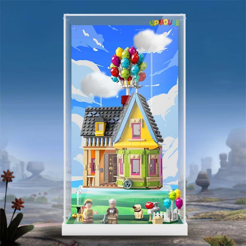 Display Case for Lego Up House​ 43217, 3MM Acrylic Display Box for Lego 43217 (No Model Set Included) 4