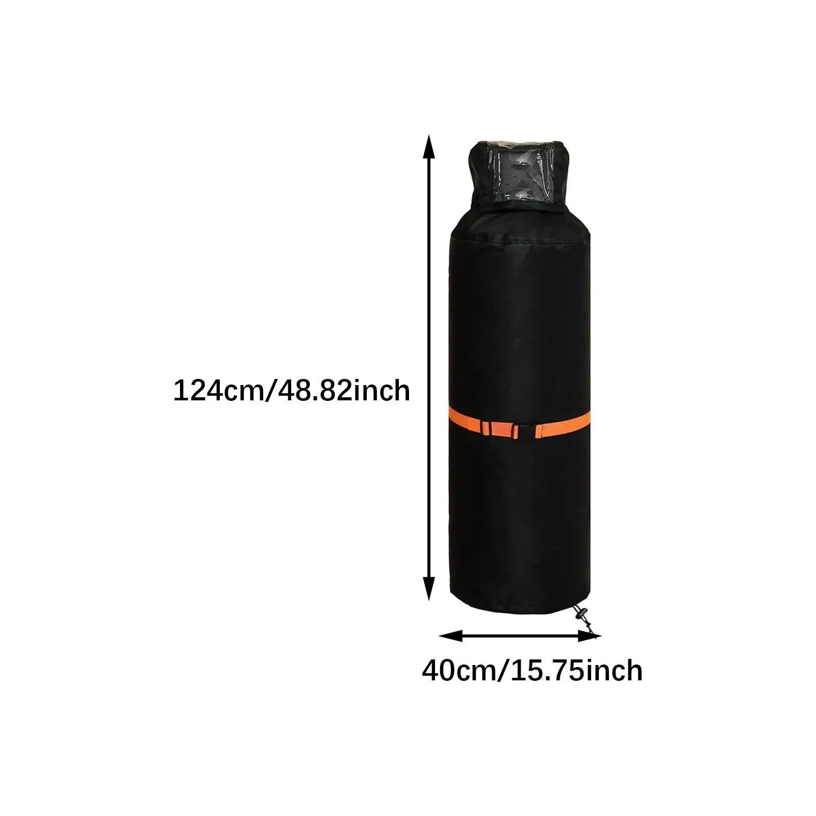 Propane Tank Cover with Adjustable Buckle for Outdoor Backpacking Garden