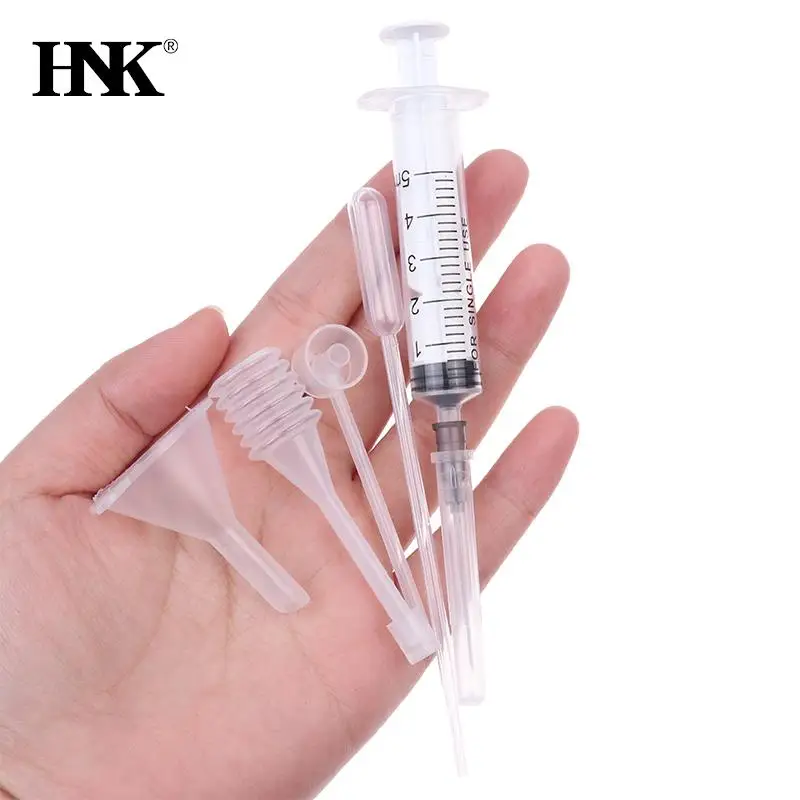4/6 units/Set Perfume Refill Tools Set Plastic Diffuser Syringe Straw