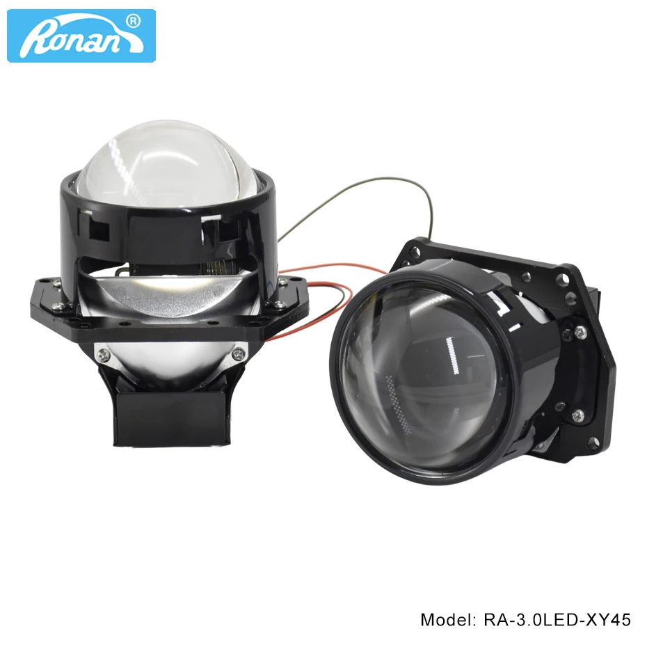 RONAN 3.0 BiLED Projector Headlight Lenses 100W XY45 White Car Headlamp Retrofit Kit for 3R G5 Models Auto Styling Accessories