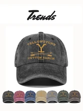  Baseball Cap Snapback Hat YELLOWSTONE Sun hat Spring Autumn baseball cap Sport cap Hip Hop Fitted Cap Hats For Men Women 
