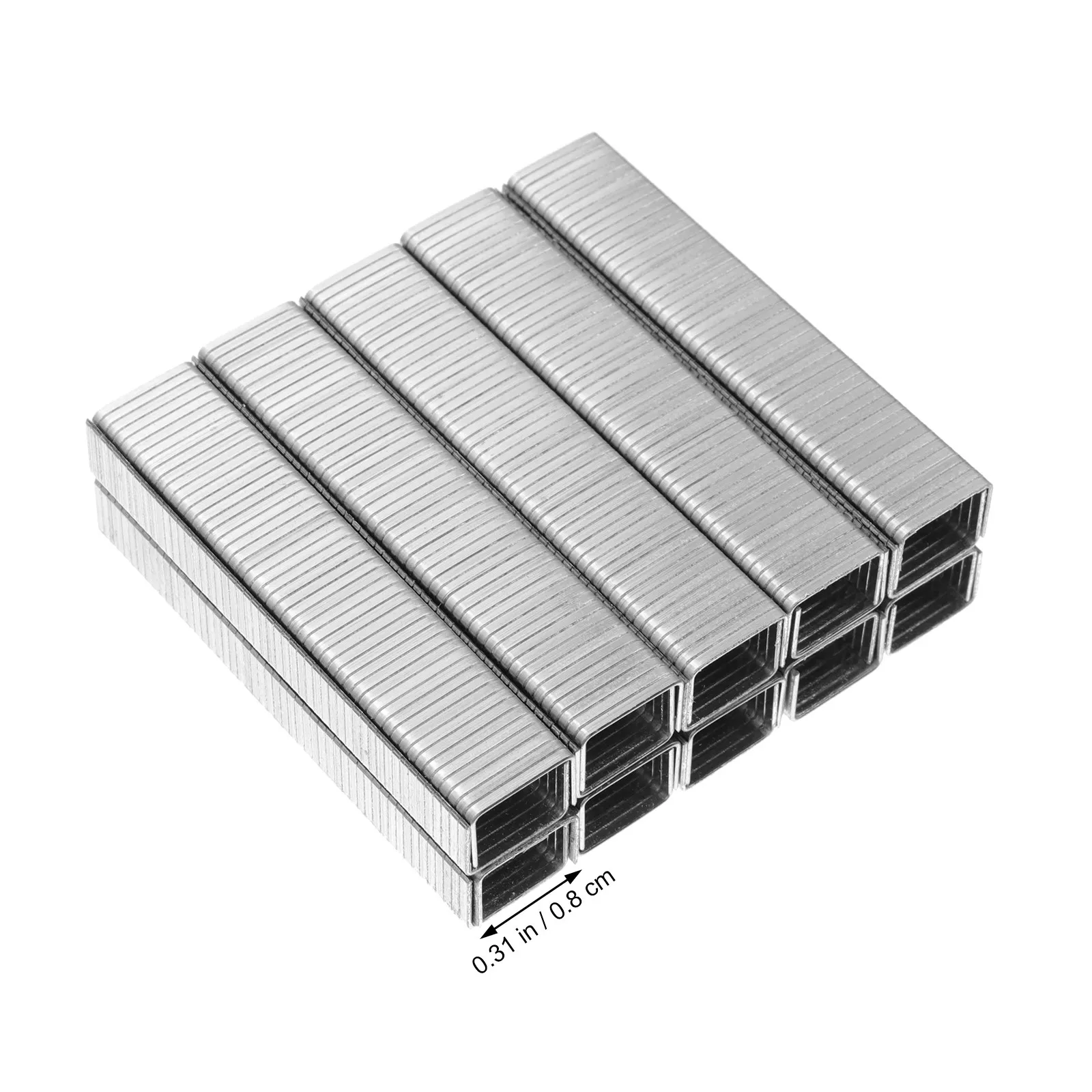 5000개 도어형 스테이플 금속 못 강력한 인장 강도 스테이플 사진 프레임용 브래드 네일러 안정적인 사용 가능