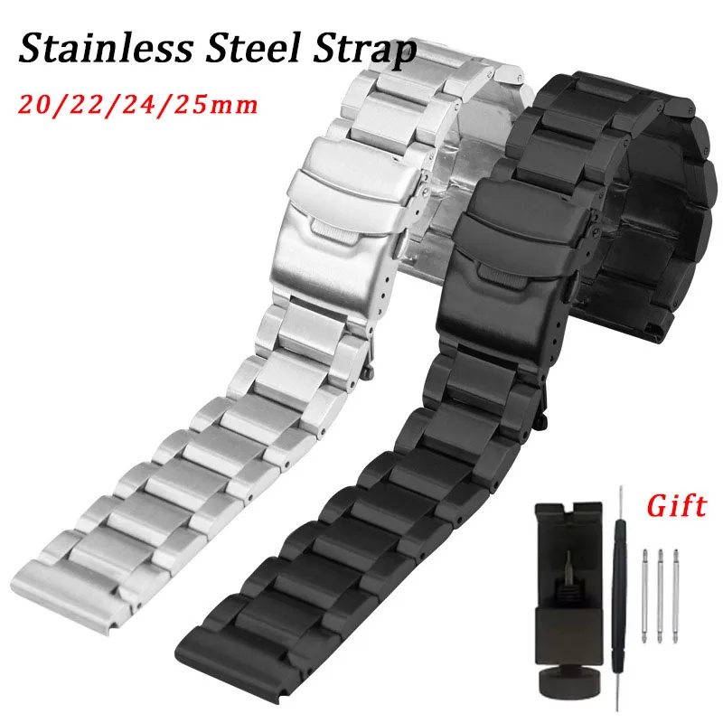 Best Looking Budget Stainless Steel 22 mm Watch Belt U13577G1_K0032033
