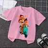 Disney 2024 Luca Fun Game Shorts - Adorable Cartoon Character T-Shirt For Boys & Girls, Stylish & Entertaining 3
