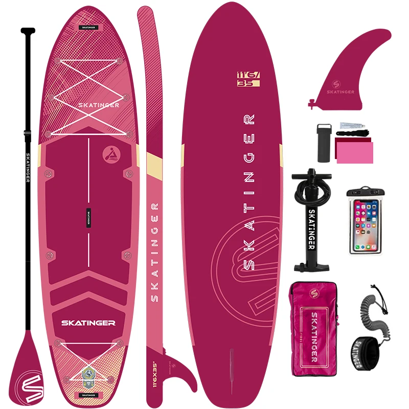 

skatinger tabla de surf stand up surfboards OEM ODM custom logo inflatable sup paddle board for sale