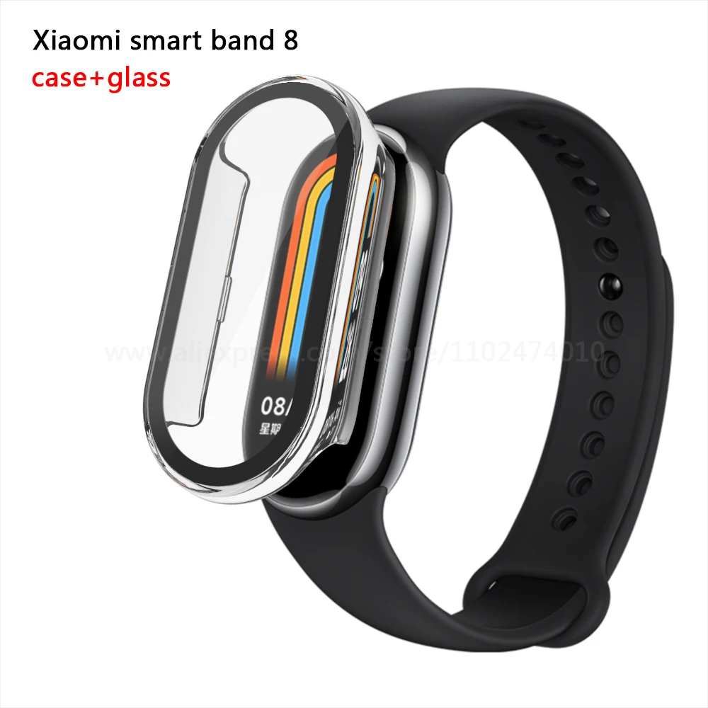 

Защитный чехол из закаленного стекла для Xiaomi smart band 8