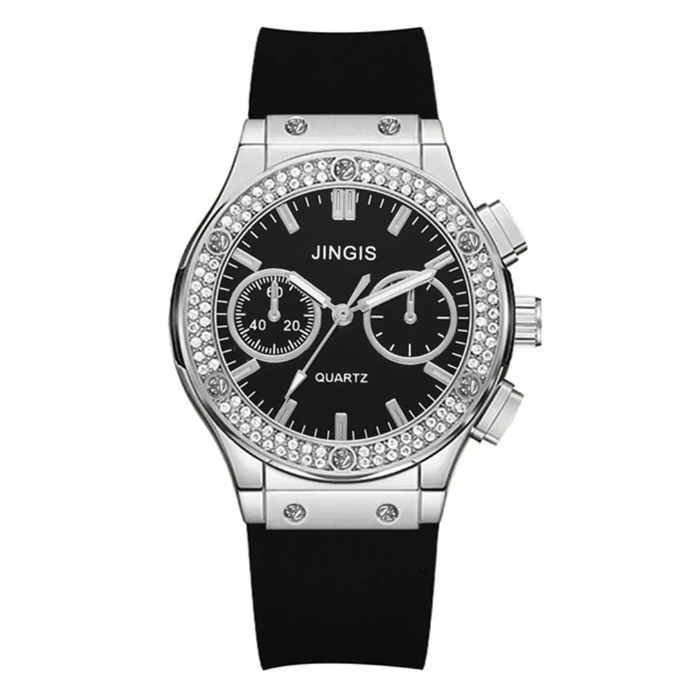 Women Watches 2025 Rubber Women Watches Casual Diamond Female Quartz Wristwatches Simple Sport Clock women watches